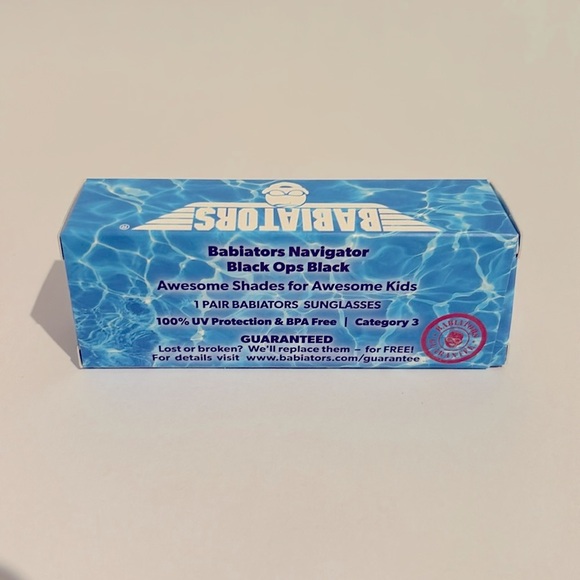 Babiators Navigators (black 3-5) - Picture 3 of 6